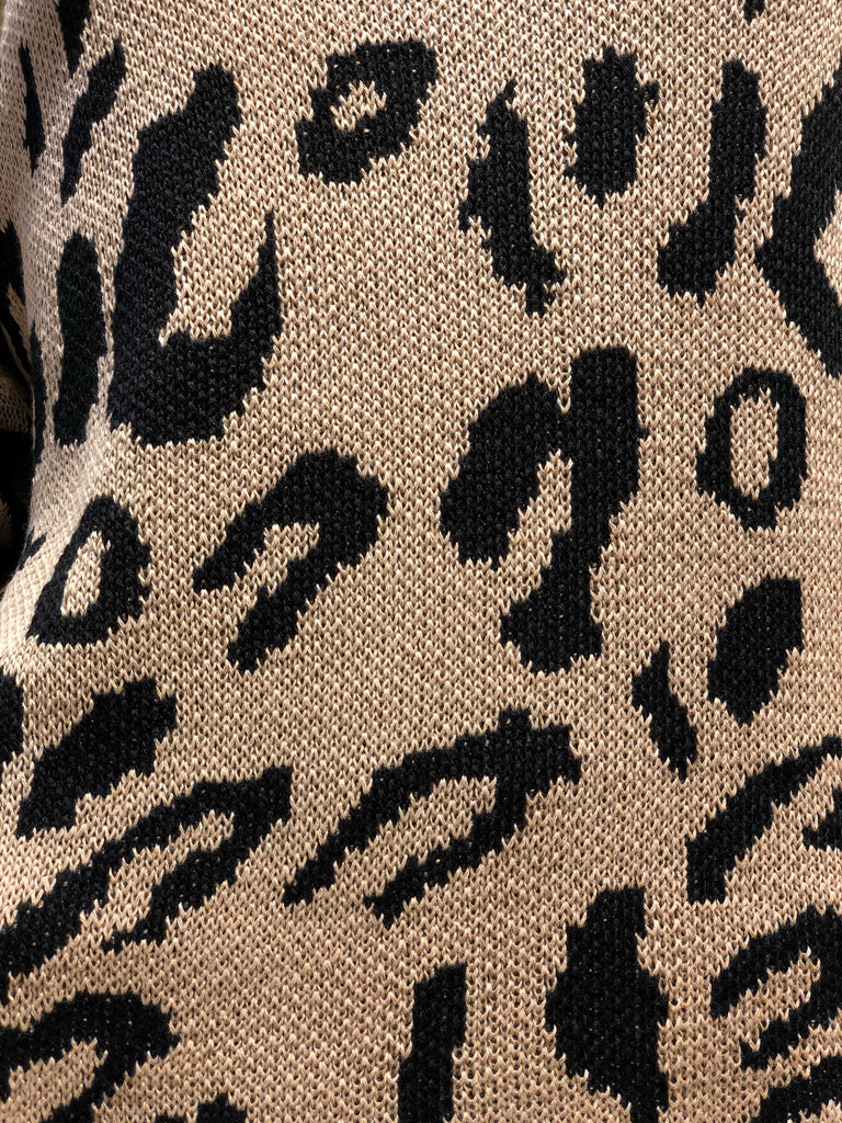 Digital Zoo Tunic Leopard Sweater - Ennyluap | Shop Clothing For Women