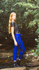Women's Vegan Leather Stripe Slim Pants - Shop Clothes For Women and Kids | Ennyluap