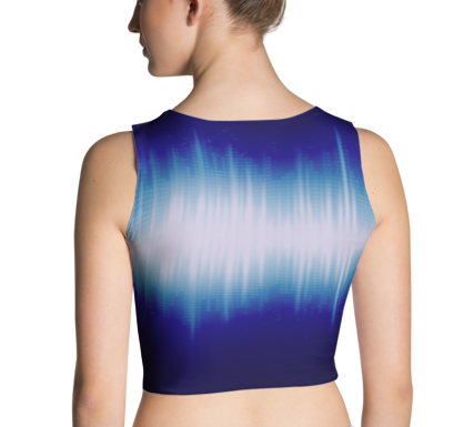 Sound Wave Crop Top - Shop Clothes For Women and Kids | Ennyluap