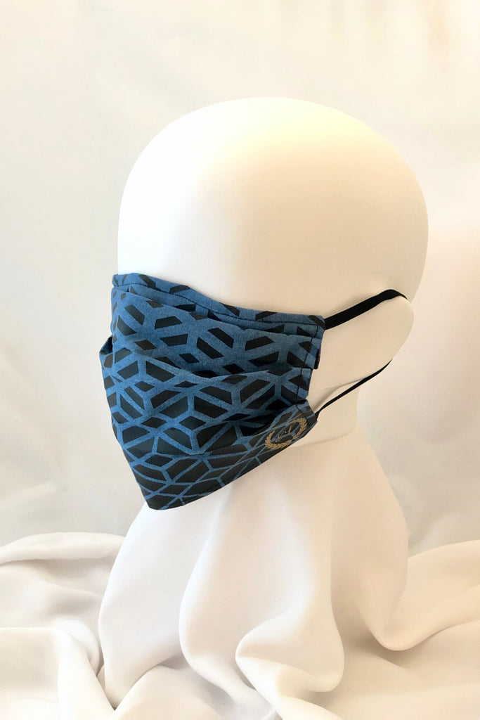 Denim Face Mask with Nose Wire and Full Vinyl Print - Shop Clothes For Women and Kids | Ennyluap