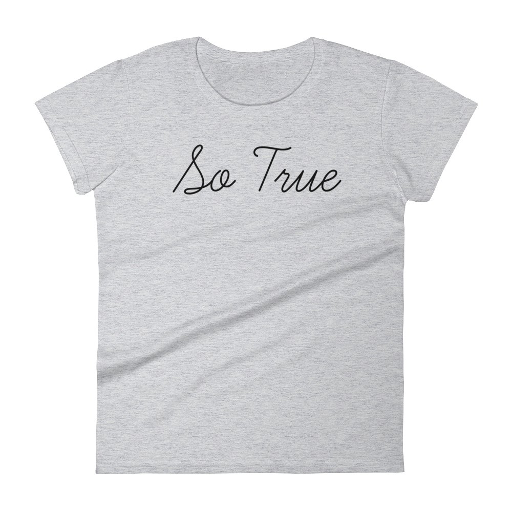 So True jersey knit t-shirt - Shop Clothes For Women and Kids | Ennyluap
